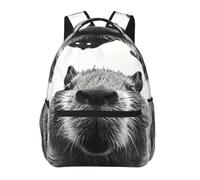 Sac à dos décontracté léger Starry ForestPrint, Ufo Capy 3, One Size | Sac à dos décontracté résistant à l'eau pour ordinateur portable pour homme et femme, petit sac d'enseignement pour voyage