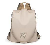 Sac à dos décontracté pour femme - Sac à dos antivol léger de 33 x 28 x 16 cm, sac à bandoulière Oxford | Élégant sac à dos de voyage croisé à 3 voies Sac à dos multifonction organisateur d'école pour