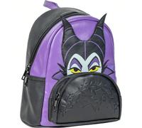 Sac à dos décontracté sous licence officielle Disney Villains Applique - Sac à dos d'école amusant et robuste Apportez du plaisir à l'école avec cet incroyable sac à dos de mode décontracté Disney Vil