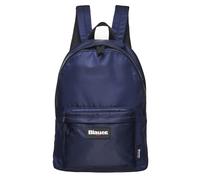 Blauer - Sac à dos en nylon avec double fermeture éclair - Homme - Sacs - Bleu - Taille: ONE Size