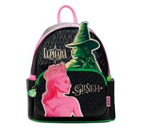 Sac à dos décontracté tendance en similicuir Wicked pour un usage quotidien - Sac à dos décontracté tendance en cuir synthétique Wicked avec design thématique et compartiments organisés