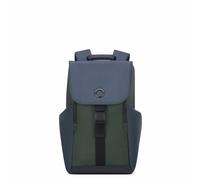 Delsey Sac à dos Securflap Backpack 100% polyester 720 g Vert/bleu