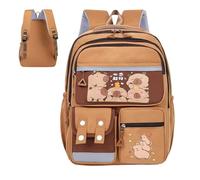 Sac à dos dessin animé, sac à dos dessin animé - Sac d'école mignon pour Animal - Capacité Conteneur Organisateur de papier étanche pour le camp d'été, excursion d'une