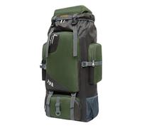 Sac à dos d'extérieur 70 L de grande capacité, portable et polyvalent, sac à dos léger pour homme et femme, adapté pour les voyages, le camping et les vacances, sac à dos de lycée, Vert noir, taille