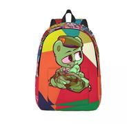 Sac à dos d'extérieur grande capacité H-Happy Tree Friends pour femmes, sac de maternelle, cadeau Noir