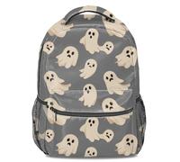Sac à dos d'Halloween imprimé T-Rex pour enfants, cartable 3D, citrouille, bonbons, crâne, sac à dos de voyage, Print 3, 44