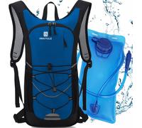 Sac À Dos D'hydratation Avec Vessie D'hydratation 2l, Sans Bpa Sac À Dos D'eau Avec Vessie Sac À Dos De Sport Pour Hommes Et Femmes Pour La Course À Pied,Le Cyclisme, Le Ski, La Randonnée