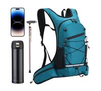 Sac à dos d'hydratation | Sac à dos imperméable léger et respirant 20 l | pour la course à pied, le cyclisme, le ski, le camping, les festivals, les sports de plein air, la moto, la pêche, le