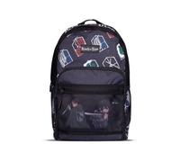 Sac à dos - DIFUZED - Crests - 100% Polyester - Noir - Enfant