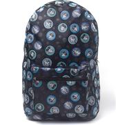 Sac à dos Disney, imprimé Mickey Mouse, non doublé, noir/rouge