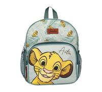 Sac à dos Disney Le Roi Lion Simba, petit sac à dos de maternelle pour enfants, avec 2 compartiments, personnalisable