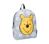 Sac à dos Disney WINNIE THE POOH Visage Winnie - Sac à dos pour enfants | école | maternelle - Couleur Gris - dimensions 31 x 22 x 9 cm, gris, taille unique