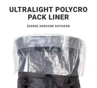 Sac à dos doublé d'emballage ultraléger 14g, sac sec intérieur en Polycro, rangement étanche pour randonnée, Trekking, équipement de Camping UL 50x90cm-17g - 2pcs