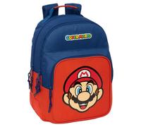 Safta Super Mario 20l 32x42x15 Cm Backpack Rouge,Bleu Enfants
