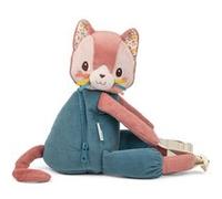 Sac à dos doux Jeanne le chat Rose G