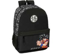 Safta Sac à dos trolley adaptable Dragon Ball 19 L 30x46x14 cm Noir Enfants