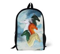 Sac à dos Dragon Wings Of Fire, sac à bandoulière basique, cartable, sac à dos - XTYD1996 Noir