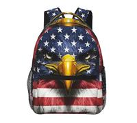Sac À Dos Drapeau Des États-Unis Sac A Dos Scolaire Pour Voyages | Rucksack classique Cartable Scolaire Pour Randonnée