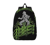 Sac à dos du film d'horreur B-Beetlejuice, sac à dos de sport, de randonnée, de voyage, de lycée, de film 2024, pour hommes et femmes, sacs en toile pour collège Noir