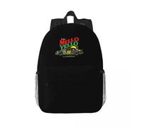 Sac à dos d'université imperméable de grande capacité avec illustration de Mello Yello Cole Trickle Days Of Thunder, sac à livres tendance pour ordinateur portable Noir