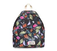 Sac à dos - Eastpak - Padded Pak'r - Rétro - Noir - Imprimé vintage coloré