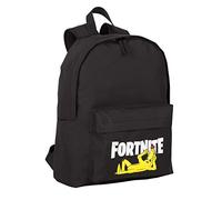 Sac à dos école américain Fortnite Crazy Banana - poche principale et poche avant - intérieur doublé avec compartiment pour ordinateur - bretelles ergonomiques et rembourrées - 41x31x13,5 cm - Toybags