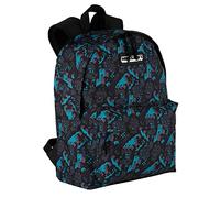 Sac à dos école Minecraft Greeny - poche principale et poche avant - adaptable aux chariots - compartiment pour ordinateur et intérieur doublé - bretelles et dos rembourrés - 39x30x13 cm - Toybags