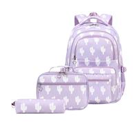 Sac à Dos Ecole Sac a Dos Ecole Primaire Ados Fille Sac à Dos Scolaire Lycée Ado Fille Sac D'école College Ensemble Sac à Dos École Lycee Sac à Dos Collège Ecolier Sac a Dos Écolier Université Violet