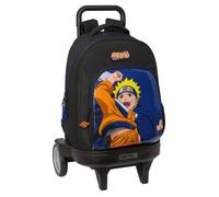Safta Naruto Ninja Compact Wheeled Backpack Noir