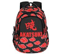 Sac Ã dos Educa Borras Naruto Shippuden Plus Kanji Rouge 44x34x21 cm