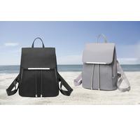 Sac à dos élégant : Gris