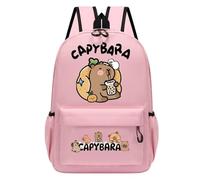 Sac à dos élégant pour enfants inspiré du capybara compagnon idéal pour l'école et les activités quotidiennes design pratique et stylé (One Size)
