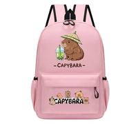 Sac à dos élégant pour enfants inspiré du capybara compagnon idéal pour l'école et les activités quotidiennes design pratique et stylé (One Size)