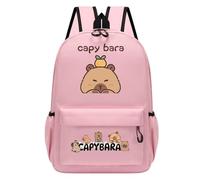Sac à dos élégant pour enfants inspiré du capybara compagnon idéal pour l'école et les activités quotidiennes design pratique et stylé (One Size)