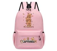 Sac à dos élégant pour enfants inspiré du capybara compagnon idéal pour l'école et les activités quotidiennes design pratique et stylé (One Size)