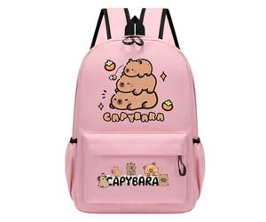 Sac à dos élégant pour enfants inspiré du capybara compagnon idéal pour l'école et les activités quotidiennes design pratique et stylé (One Size)
