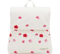 Sac à dos élégant pour femmes, blanc, avec détails contrastés et confort, taille : UNI Couleur : Bianco