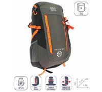 Elémenterre Sac à dos randonnée Talca – 30 L – Noir