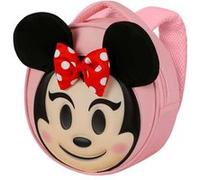 Disney – Sac à dos Minnie Mouse Emoji – Rose – 22 x 22 cm – 4 L