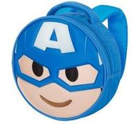 Sac à dos Emoji - Marvel Captain America Send - Bleu - Taille Unique Bleu G