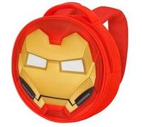 Marvel Iron Man Send-Sac à Dos Emoji, Rouge, 22 x 22 cm, Capacité 4 L