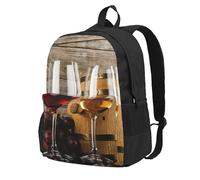 Sac à dos en bois pour l'école, les adolescents, les garçons et les filles, sac à dos léger et décontracté pour hommes et femmes, étudiants, adultes