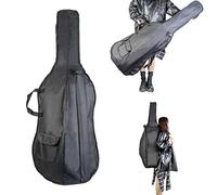 Sac à dos en cello main souple avec sangle d épaule réglable Poignée latérale Poches Accessoires de violoncelle Lining doux nylon haute qualité