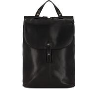 Sac à dos en cuir Harold's Aberdeen City - Noir - Moderne - Femme - 38 cm