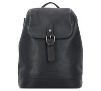 Sac à dos en cuir Harold's Heritage City 33 cm - Noir - Mixte - Style Heritage