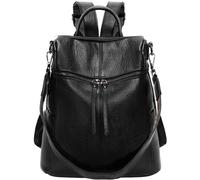 Sac À Dos En Cuir Pu Imperméable Pour Femme - Décontracté Pour Ordinateur Portable, Vintage Pour École, Université, Shopping Et Voyage - Élégant[H3068]