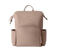 Sac À Dos En Cuir - Sac À Couches Élégant Pour Maman Avec Une Grande Capacité | Sac À Couches PU Imperméable, Sac À Dos De Voyage Pour Les Accessoires Pour Bébé, Poche De Tout-petits Multifonctionnell