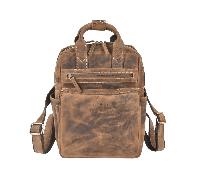 Sac à dos en cuir vintage GreenBurry petit 1567A-25
