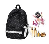 sac à dos en dentelle léger et esthétique, sacs de grande capacité, Noir , Reportez-vous à la description, Unisexe