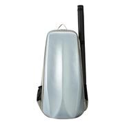 Sac à dos en fibre de carbone composite for violon 4/4, coque rigide rangement, protection, sac étanche et antichoc Étui violon(Silver)